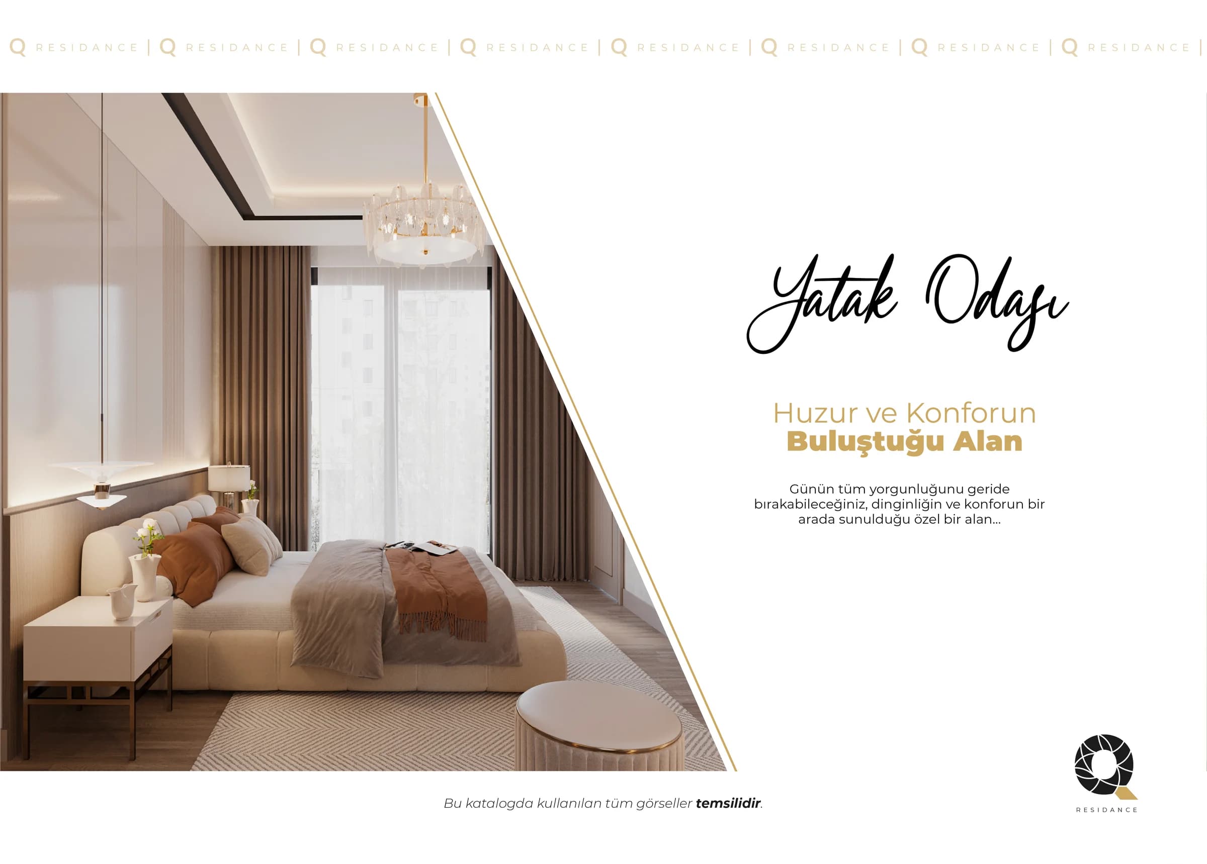 Q Residence — İç mekân anlatımı