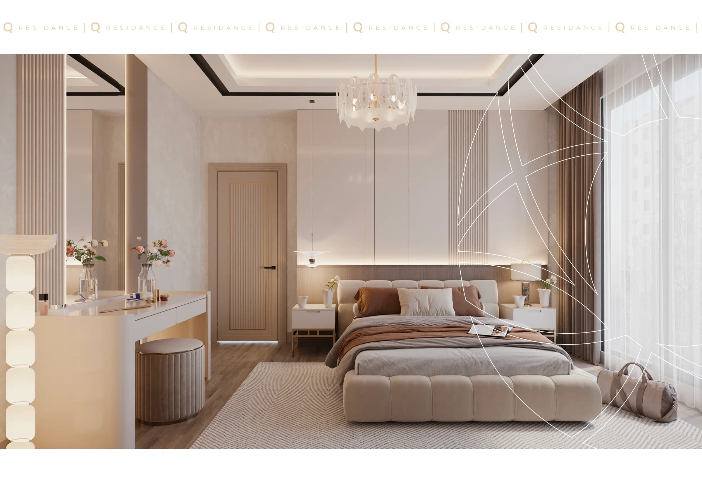 Q Residence — İç mekân görselleri